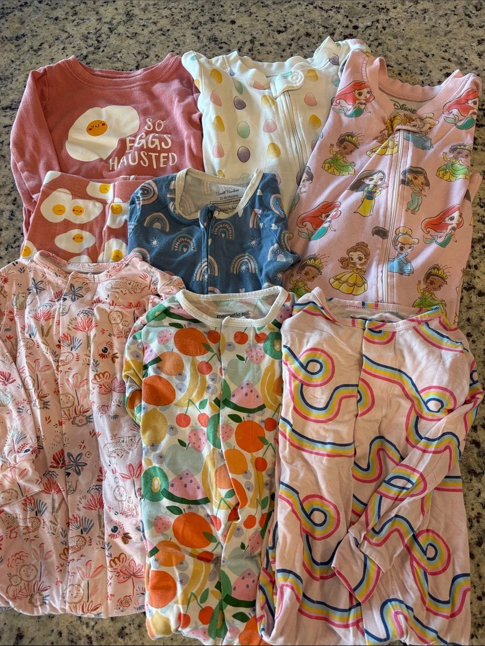 Girls pajamas lot